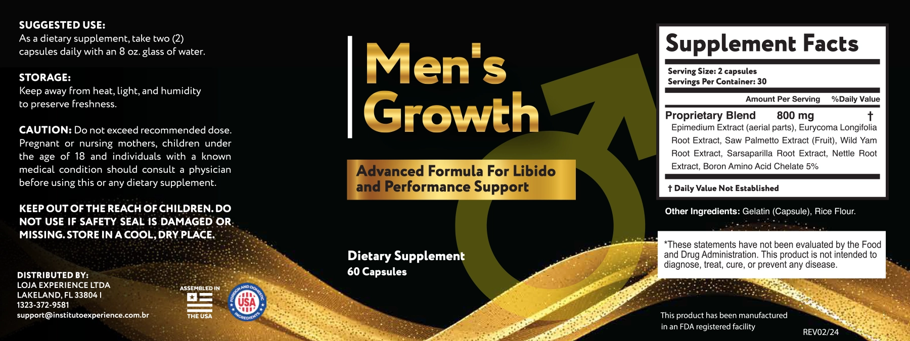 Men’s Growth – Natural Male Enhancement Formula - Image 2